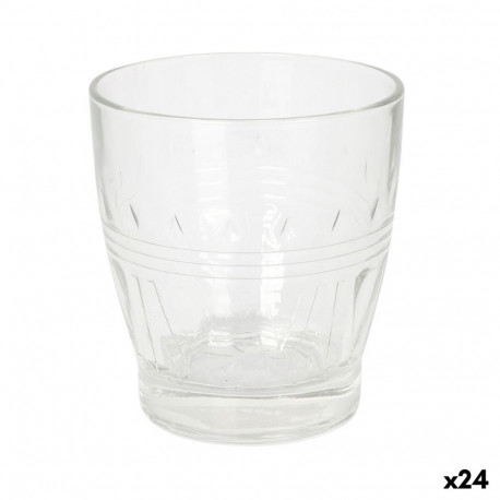 Glass Royal Leerdam OLYMPEA RETRO Transparent Glass 350 ml (24 Units)