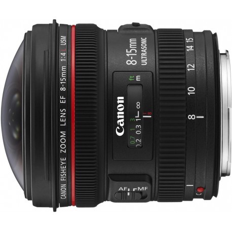 Canon EF 8-15mm f/4.0L Fisheye USM objektīvs