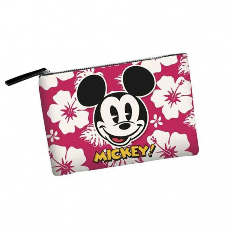 Travel Vanity Case Mickey Mouse Hawaii Red Mickey Mouse