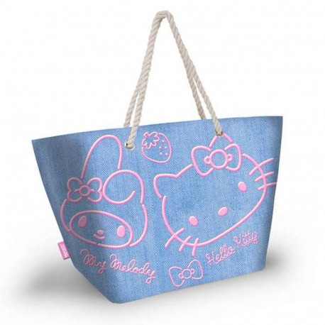 Beach Bag Hello Kitty Blue