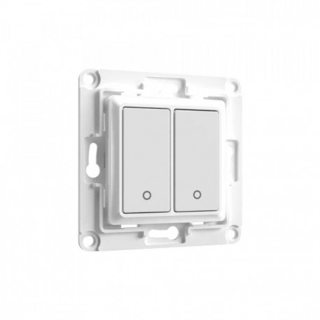 Light interrupter Shelly WALL SWITH 2 WHITE White