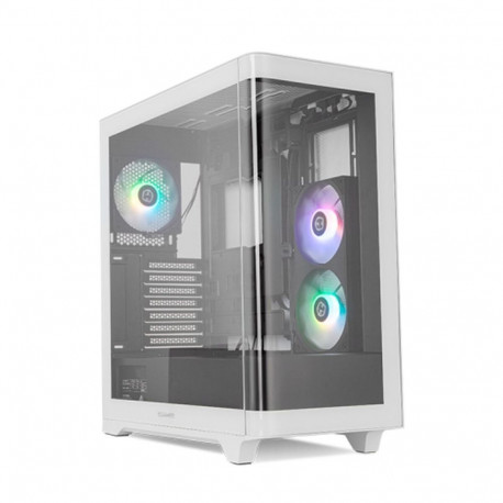 ATX Semi-tower Box Nox-Xtreme NXHUMMERETHERBW White