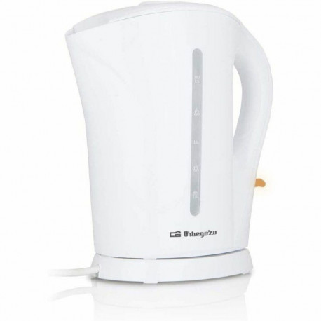 Kettle Orbegozo KT6003 White Plastic 1,7 L
