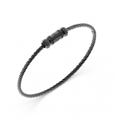 Men's Bracelet Guess JUMB05096JWBKS Black
