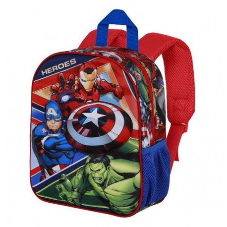 Kooliseljakott The Avengers Sinine 30 x 25 x 10 cm