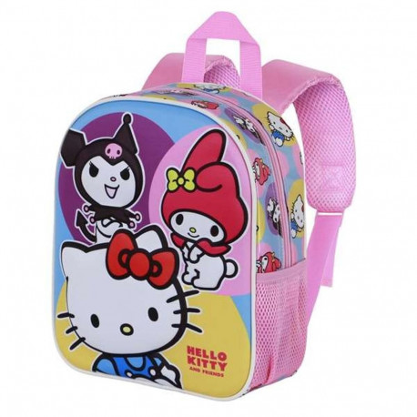 School Bag Hello Kitty Pink 30 x 25 x 10 cm