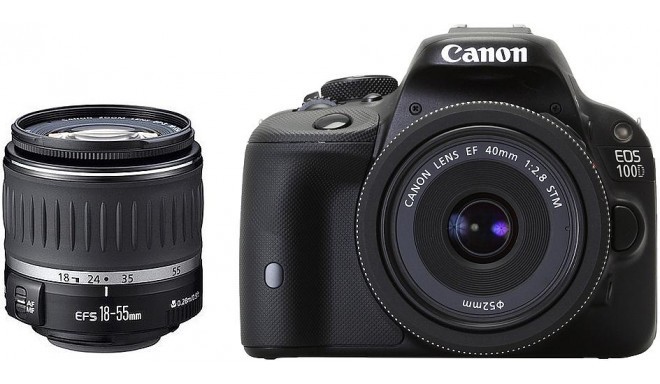 Canon EOS 100D + 18-55mm DC + 40mm STM Kit