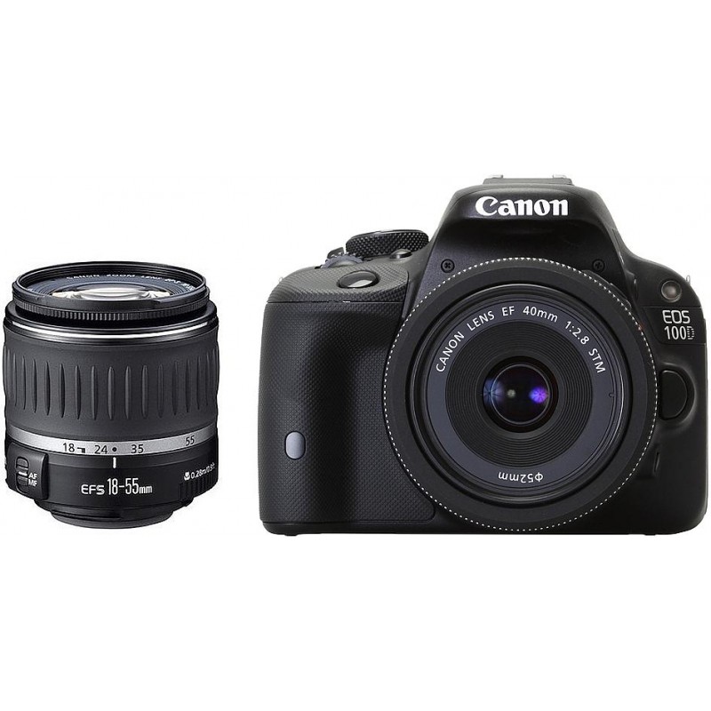 Canon EOS 100D + 18-55мм DC + 40 мм STM Kit