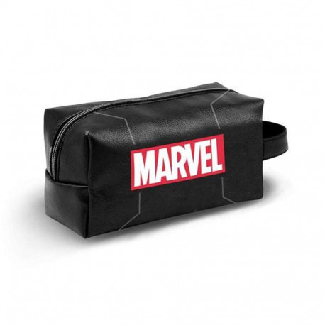 Travel Vanity Case Marvel Black PVC 13 x 27 x 13 cm