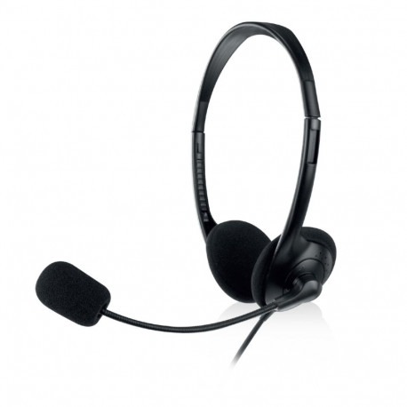 Headphones Ewent EW3568 Black