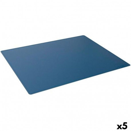 Mouse Mat Durable Blue polypropylene 53 x 40 cm (5 Units)
