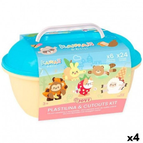 Modelling Clay Game Jovi KAWAII AIR DRY Multicolour (4 Units)