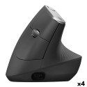 Mouse Logitech Black 4000 dpi (4 Units)