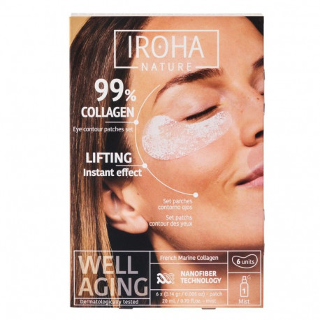 Plaaster silma piirkonnale Iroha EYE PADS (6 Ühikut)