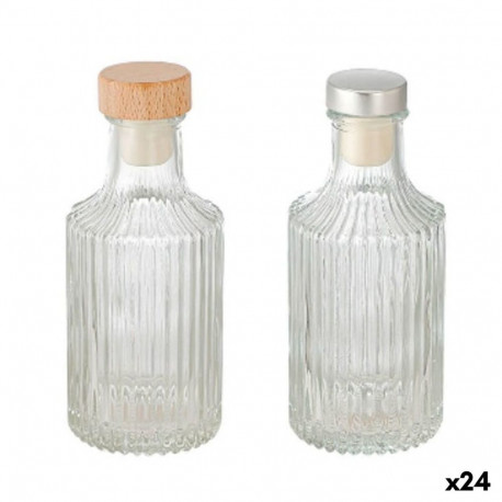 Klaaspudel La Mediterránea STRIPES Klaas 150 ml (24 Ühikut)