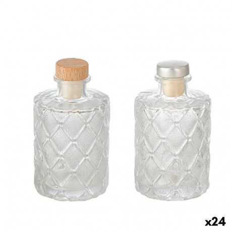 Klaaspudel La Mediterránea STRIPES Klaas 200 ml (24 Ühikut)