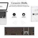 Bluetooth Keyboard Subblim SUBKB-3MIE310 Black
