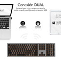Bluetooth Keyboard Subblim SUBKB-3MIE310 Black