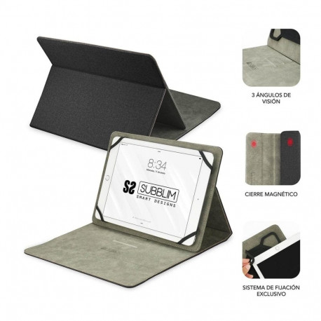 Tablet cover Subblim SUB-CUT-1CT001 Black