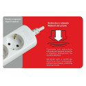 Lülituspaneel Silver Electronics 9623 Valge