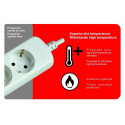 Lülituspaneel Silver Electronics 9623 Valge