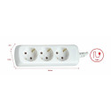 Lülituspaneel Silver Electronics 9623 Valge
