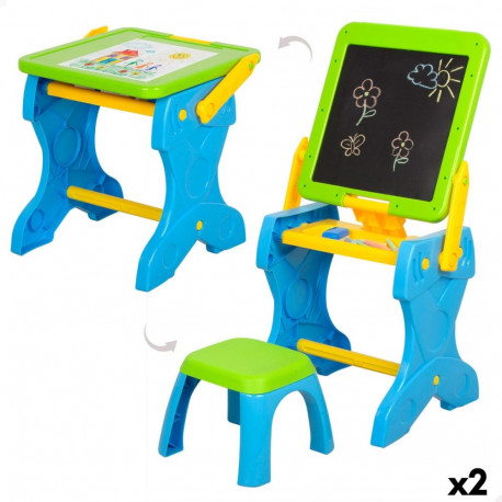 Tahvel "Kaks ühes" Colorbaby 39 x 74 x 33 cm 2 Ühikut