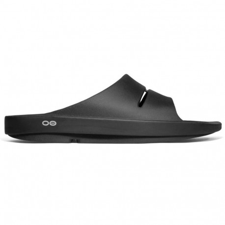Men's Flip Flops OOfos Recovery Ooahh Black - 46