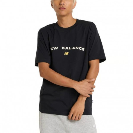 Lühikeste varrukatega T-särk, meeste New Balance Reimagined Graphic 1 Must