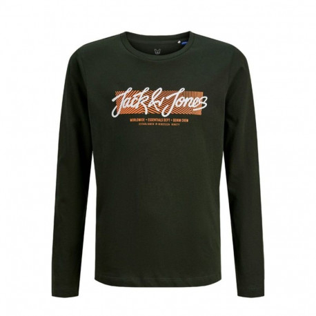 Laste Pikkade Varrukatega T-särk Jack & Jones Jjurban Ls Crew Neck Must - 10 aastat