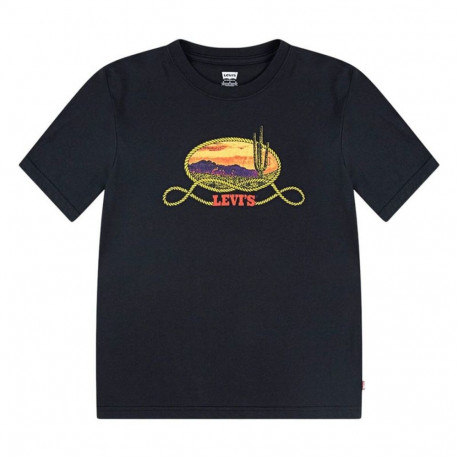 Laste Lühikeste varrukatega T-särk Levi's Lvb Cactus In The Sunset Must
