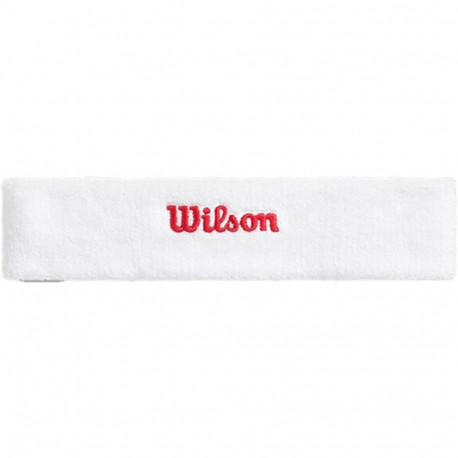 Spordi peapael Wilson Terry Logo Headband Valge Üks suurus