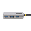 USB-jaotur Startech U01043-USB-EXTENDER Must Hõbedane