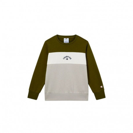 Children’s Sweatshirt without Hood Champion Icons Plus Green Olive - 15-16 Years