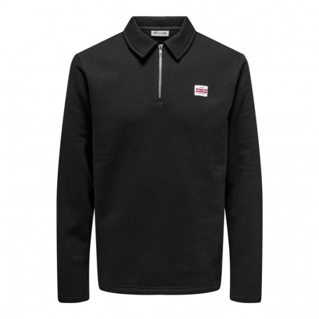 Dressipluus ilma kapuutsita, meeste Only & Sons Onsdawson Reg Halfzip Sweat Must - S
