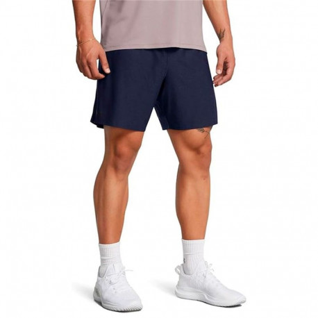 Men's Sports Shorts Under Armour Tech Navy Blue - M