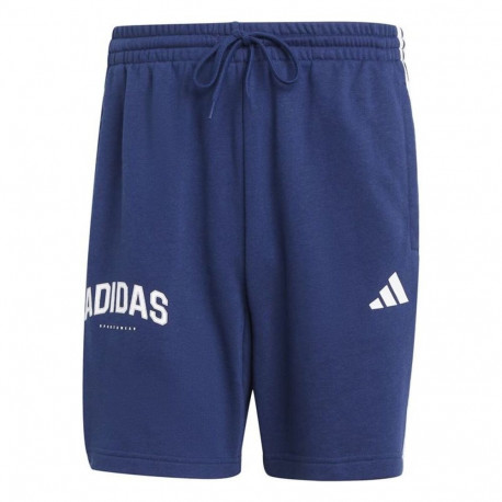 Meeste Lühikesed Püksid Adidas 3Bandas Sinine - S