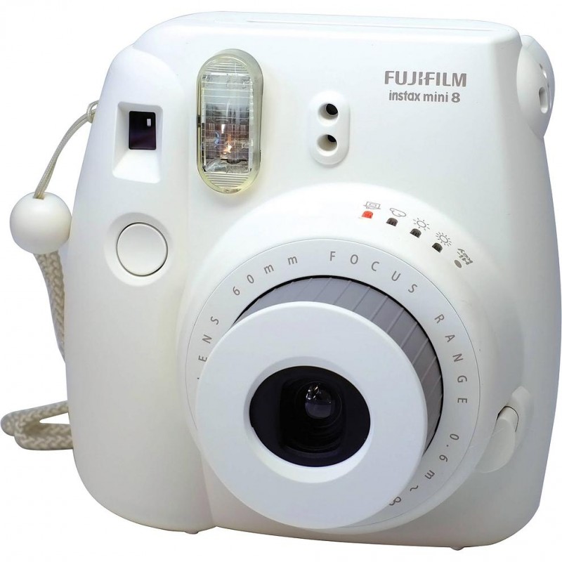 Fujifilm Instax Mini 8 White Instant Cameras Photopoint