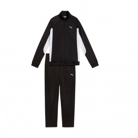 Women's Tracksuit Puma Poly Suit Straight L Black
