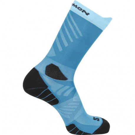 Sports Socks Salomon Aero Crew Light Blue