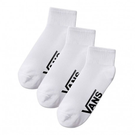 Sports Socks Vans Classic Quarter Crew White 3 Pieces