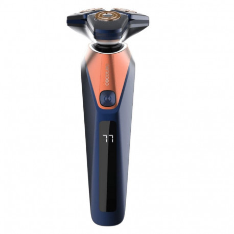 Cecotec Electric Rotary Shaver PrecisionCare Saphire Pro Titanium IPX7 Self-Cleaning Base