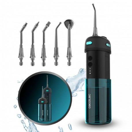 Oral Irrigator Cecotec Jet Splash Black 150 ml