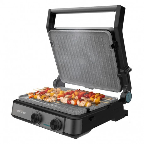 Cecotec Elektrigrill Rock’nGrill 2200 Dual 2200W roostevaba mittenakkuv 180º avamine