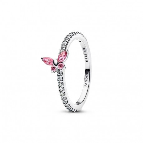 Ladies' Ring Pandora 194269C02-52 12 Silver Pink