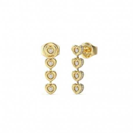 Ladies' Earrings Guess JUBE05473JWYGT-U Golden