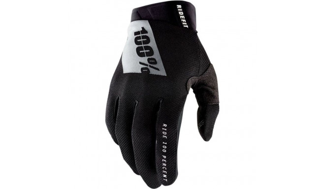 Cycling Gloves 100 % Black - S