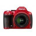 Pentax K-50 + 18-55mm WR Kit, red