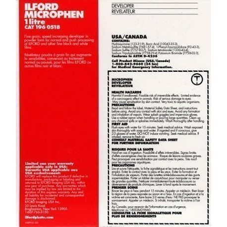 Ilford filmu attīstītājs Microphen 1L (1173875)