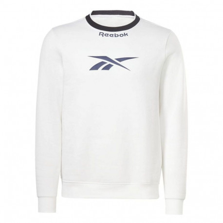 Dressipluus ilma kapuutsita, meeste Reebok Identity Arch Logo Fleece Valge